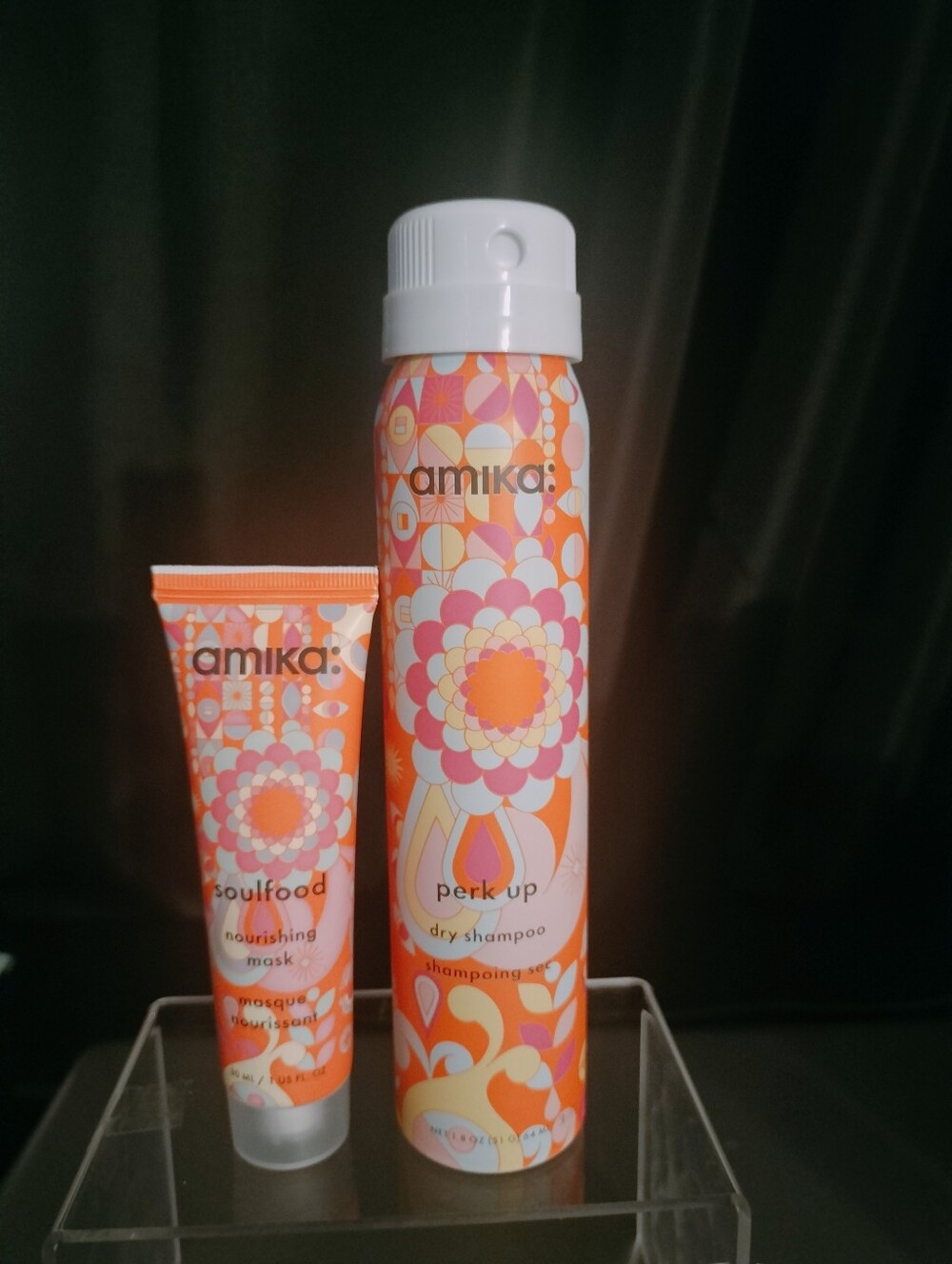 Amika Duo Dry Shampoo & Soulfood Nourishing Mask